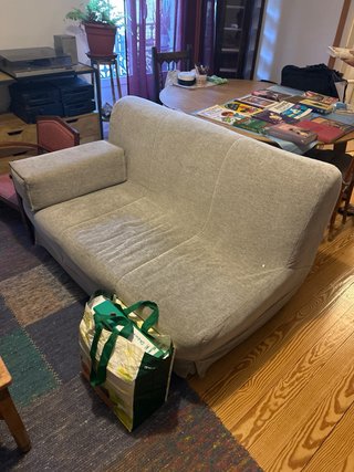 2 fundas para sofá cama 2 plazas Ikea LYCKSELE
