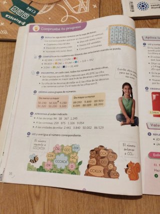 Matemáticas 4 Primaria