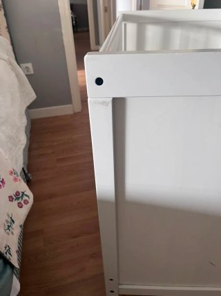 Cuna Ikea Blanca + Colchón