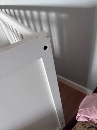 Cuna Ikea Blanca + Colchón