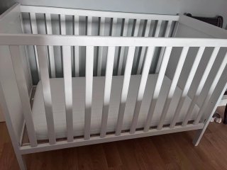 Cuna Ikea Blanca + Colchón