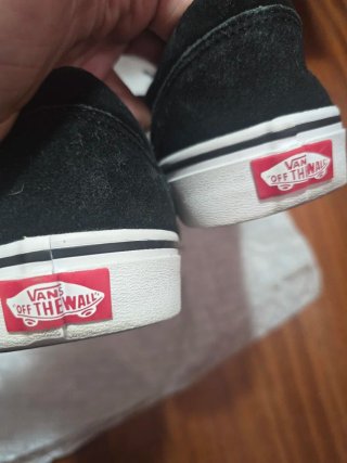 Zapatillas Vans Talla 43 Negras + Caja Original