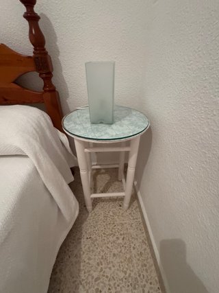 Mesa Auxiliar Redonda Cristal
