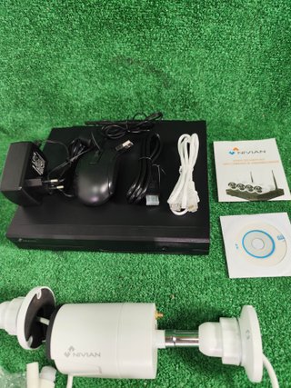 Kit Cámaras Vigilancia WiFi NIVIAN 2K