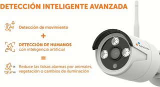 Kit Cámaras Vigilancia WiFi NIVIAN 2K