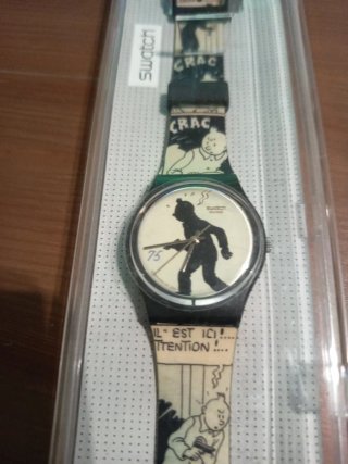 Swatch Tintín 75 Aniversario. Sin usar.