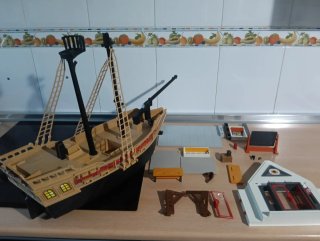 Piezas Playmobil Barco Pirata
