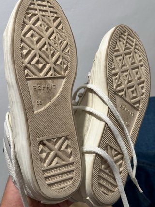 Zapatillas Esprit Altas Beige Talla 38