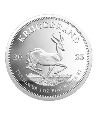 Tub 25 Monedas 1 oz de Plata Pura Krugerrand2026