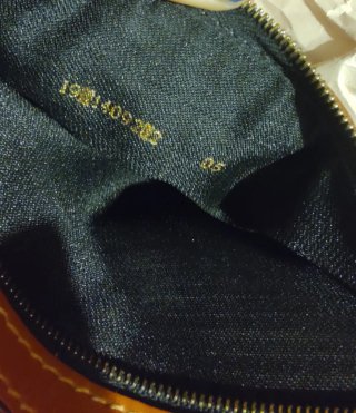 Bolso Fendi Bauletto Cuero Marrón y Gris