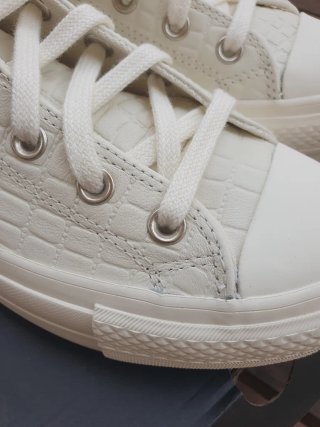 Converse All Star Piel Cocodrilo Mujer