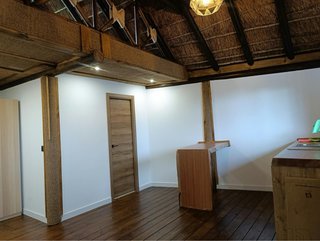 Pérgola de madera a medida