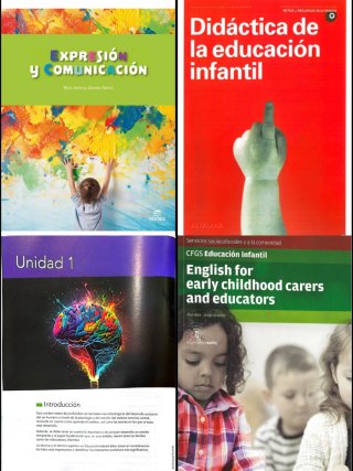 libros grado superior educación infantil