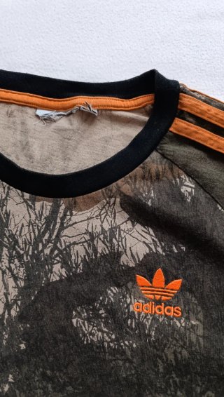 T-shirt Adidas camouflage uomo taglia M
