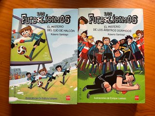 Lote 6 libros Los Futbolísimos - Roberto Santiago