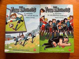 Lote 6 libros Los Futbolísimos - Roberto Santiago