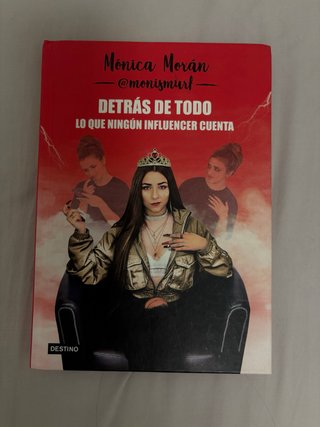 Libro Detrás de todo Mónica Morán Monismurf