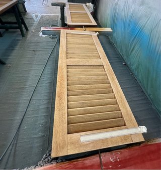Persianas mallorquinas para pintar