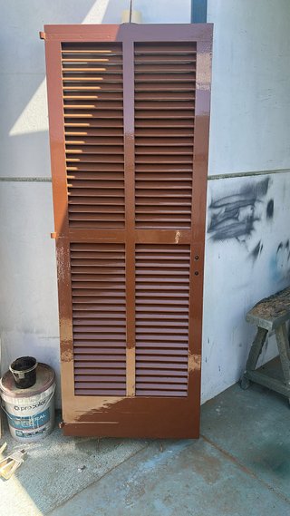 Persianas mallorquinas para pintar