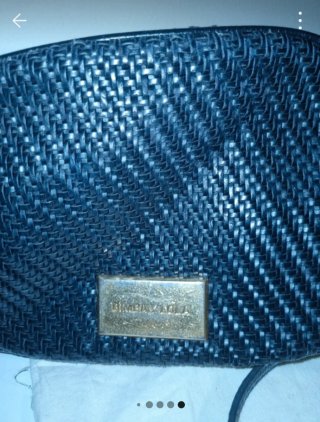 Bolso Bimba y Lola negro tejido