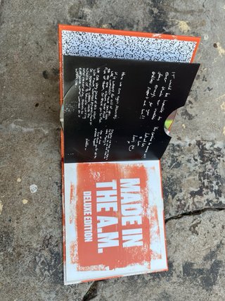 CD One Direction Made in the A.M. Deluxe