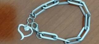 Bracciale donna in acciaio