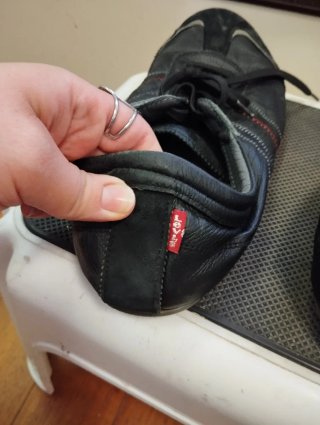 Scarpe da ginnastica Levi's nere e grigie