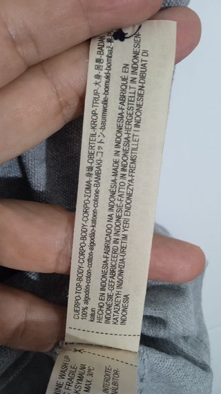 Polo Massimo Dutti Gris