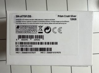 Samsung A71 Plata