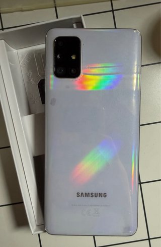 Samsung A71 Plata