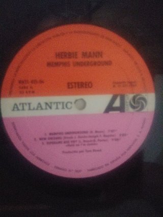 Herbie Mann Memphis Underground Vinilo