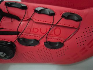 Zapatillas Ciclismo Rojas Boa
