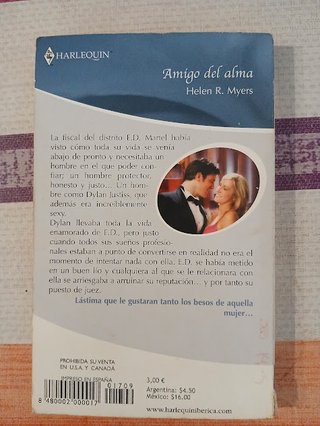 AMIGO DEL ALMA - HELEN R. MYERS (HARLEQUIN)