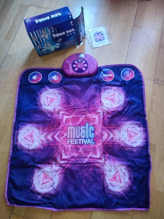 Manta de baile musical para niños
