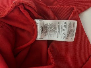 ADIDAS ORIGINALS CONJUNTO ROJO | TALLA XS