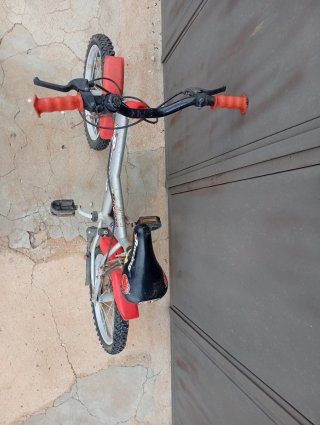 Bicicleta infantil.