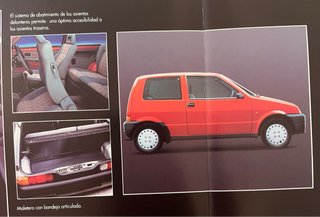 Catálogo Fiat Cinquecento