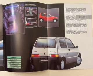 Catálogo Fiat Cinquecento