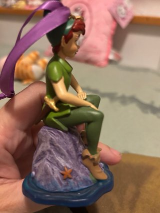 Adorno Navidad Peter Pan. Disney store stetchbook
