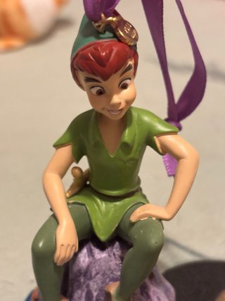 Adorno Navidad Peter Pan. Disney store stetchbook