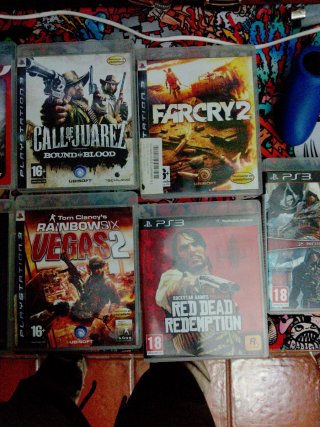 Lote Juegos PS3: Watch Dogs, Far Cry 2, RDR
