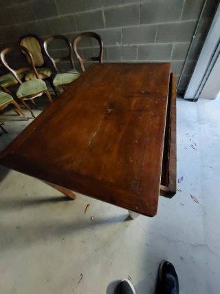 Tavolo/Scrivania Legno Fine '800