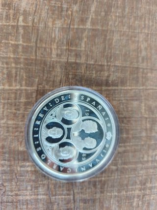 Moneda Plata 10000 Pesetas Cincuentin 1989