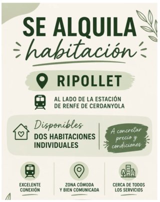 Alquiler de habitación