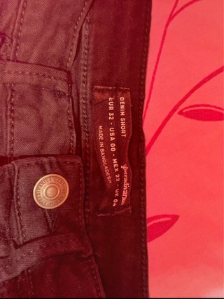 Shorts vaqueros negros con botones