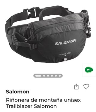 Riñonera Salomon Trailblazer 4 Negra