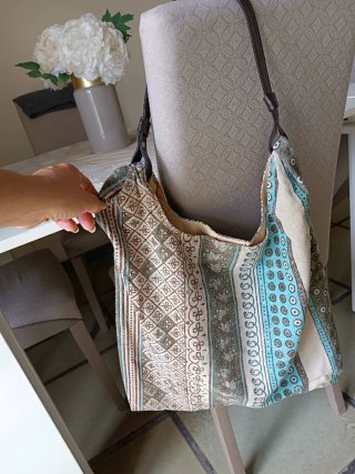 Borsa Hobo Fantasia Multicolor