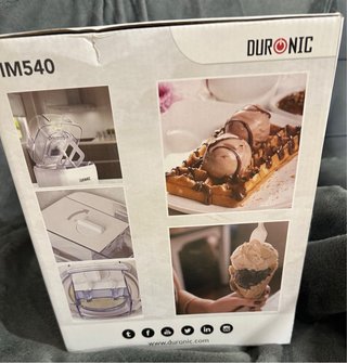 Máquina de Helados Duronic IM540