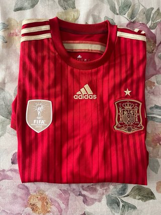 Camiseta España Fútbol 2010-2012 Adidas