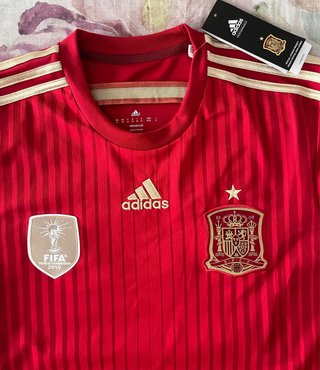 Camiseta España Fútbol 2010-2012 Adidas